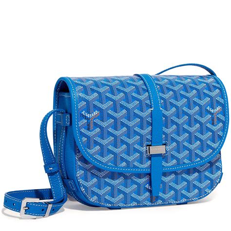 goyard blue bag with crown|goyard price list.